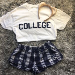 PENN STATE booty pj shorts
